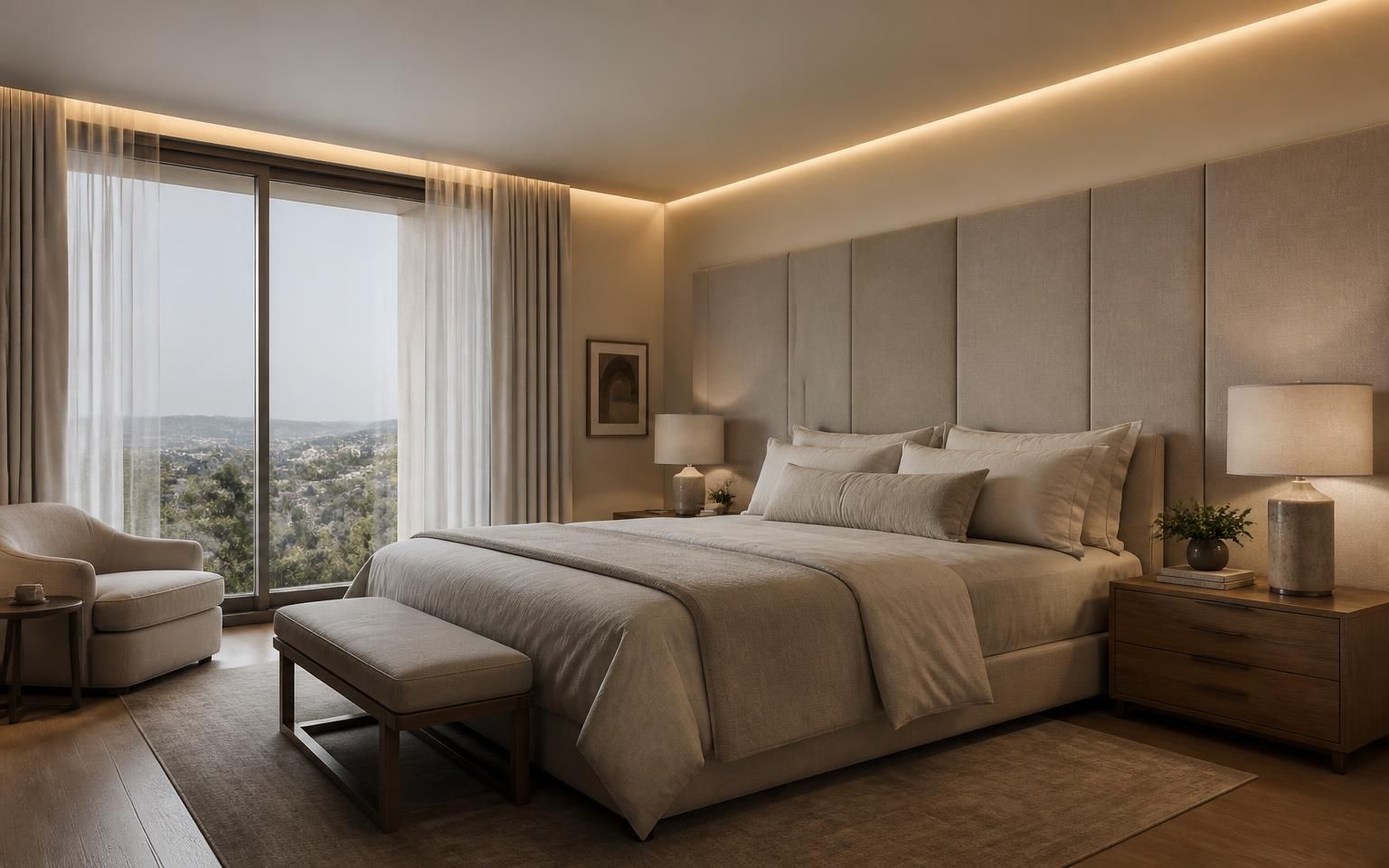 Gerçekçi İç Mekan Render Sunumu — konsept görsel