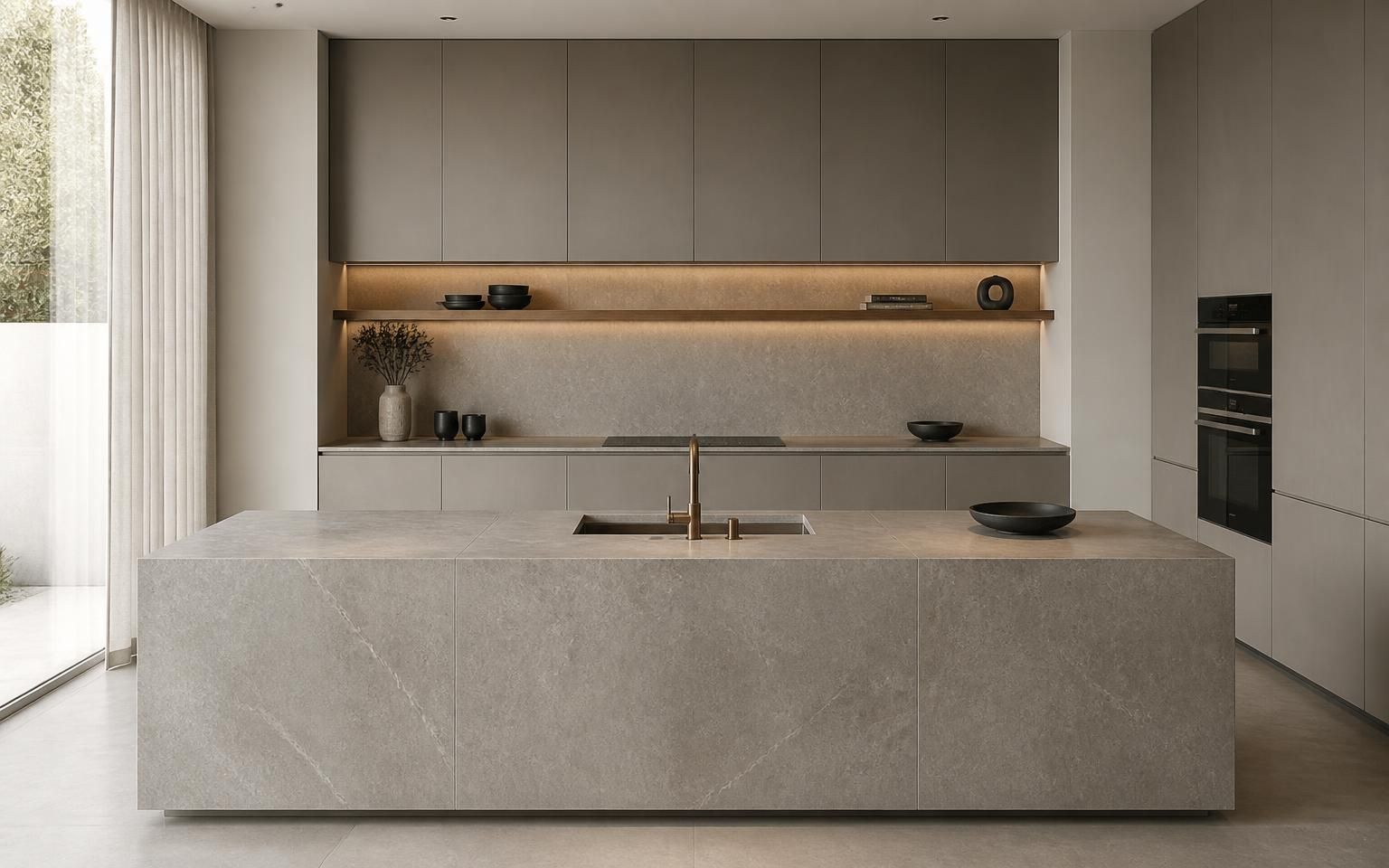 Minimalist Mutfak Konsepti — konsept görsel