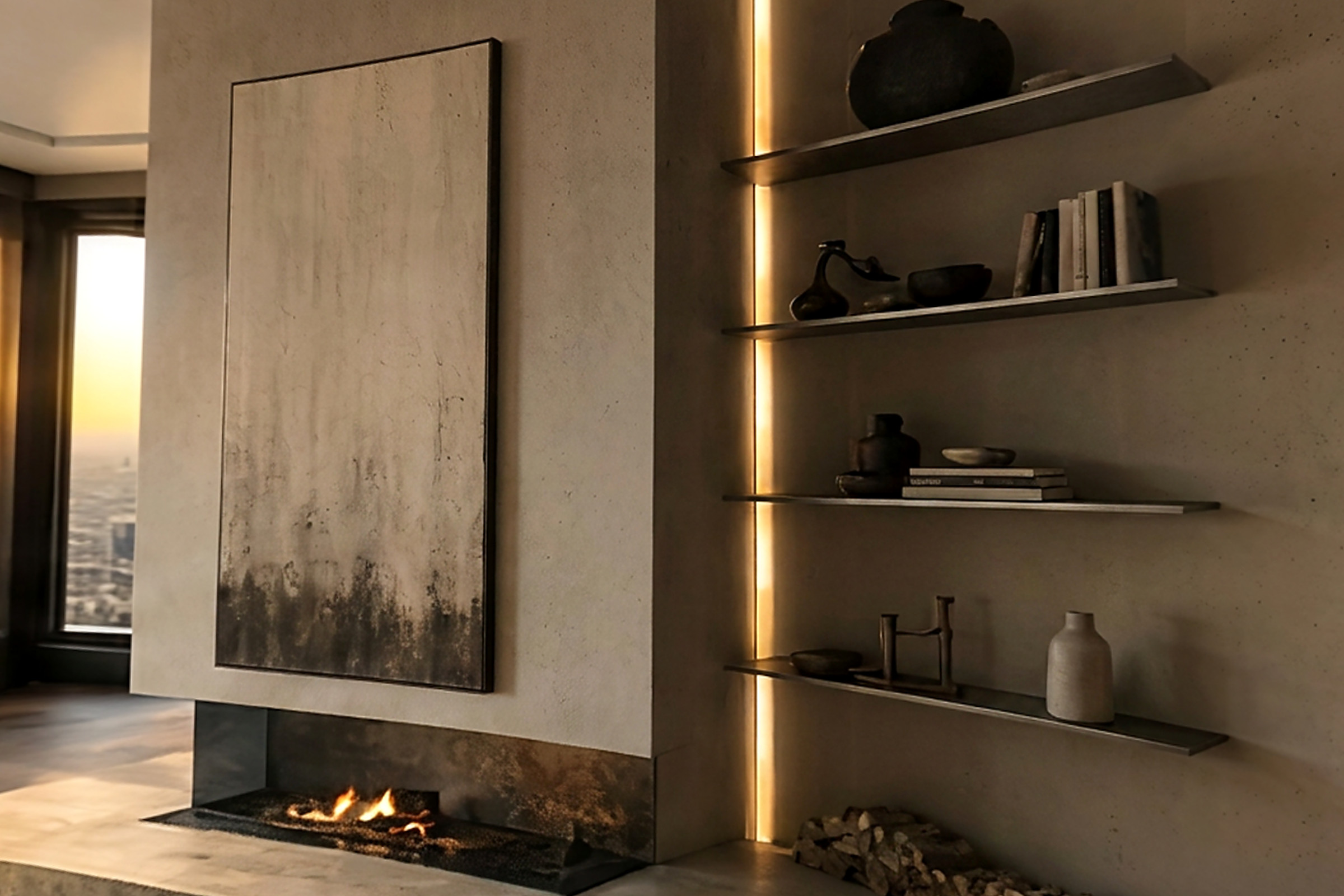 Panorama Loft — Sunum renderı · iç mekân · Konsept Görsel