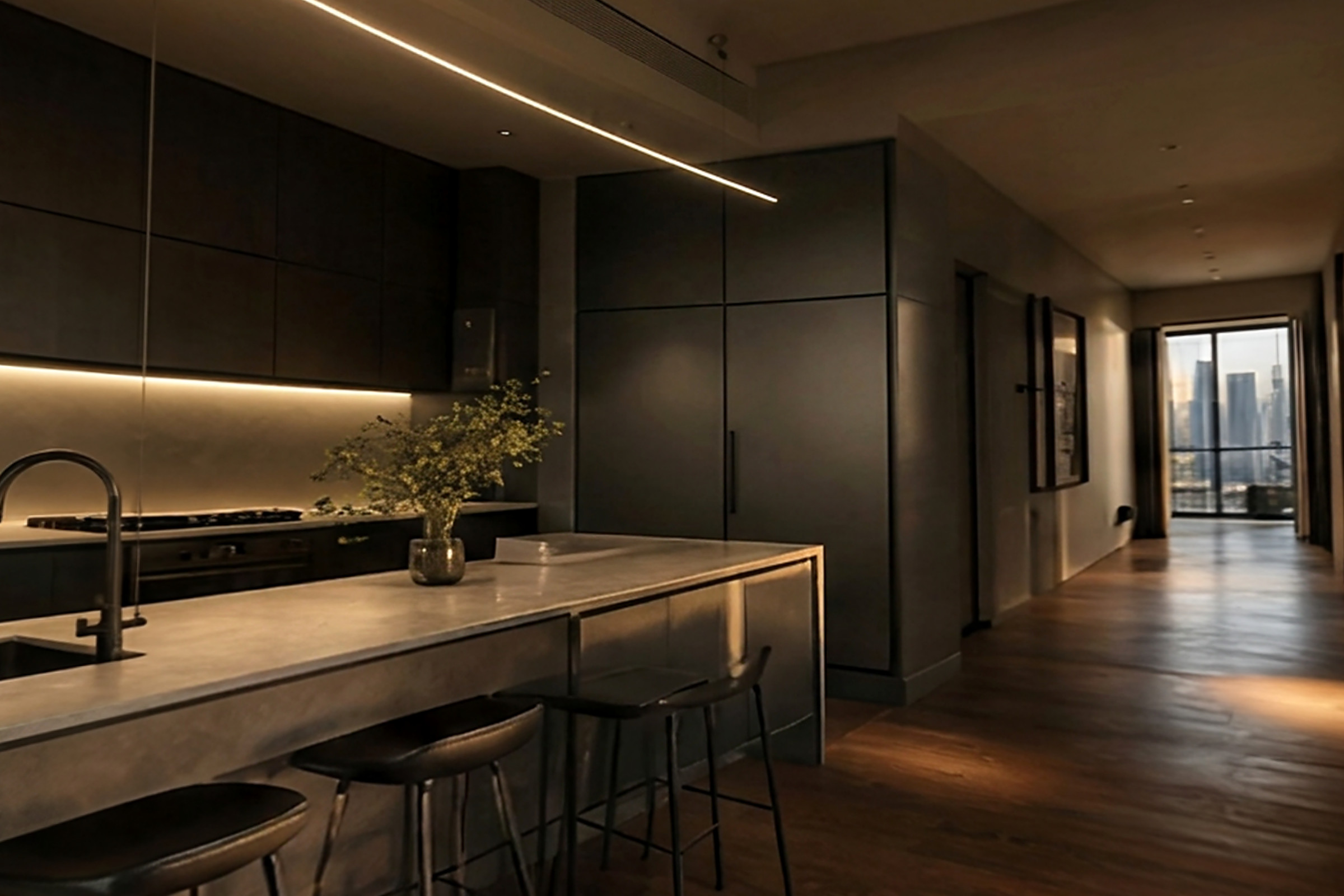 Panorama Loft — Sunum renderı · detay · Konsept Görsel